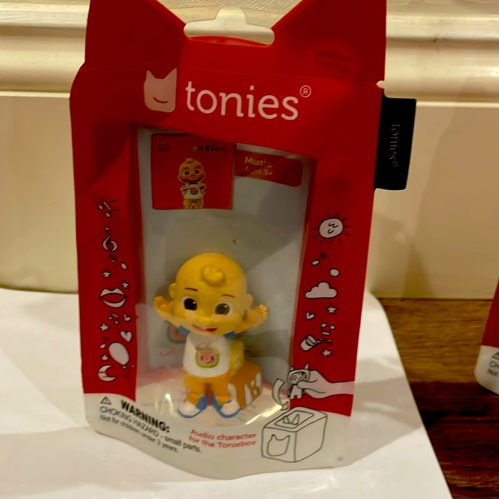 Tonies cocomelon audio character. New in original packaging.